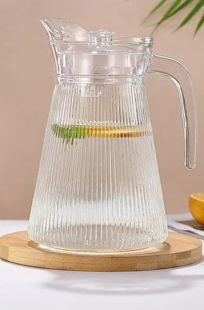 Premium Borosilicate Glass Water Jug