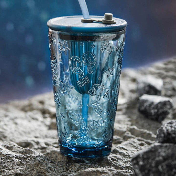 Stylist Glass Cups Sipper