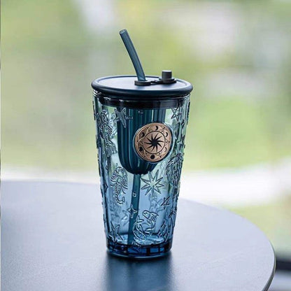 Stylist Glass Cups Sipper
