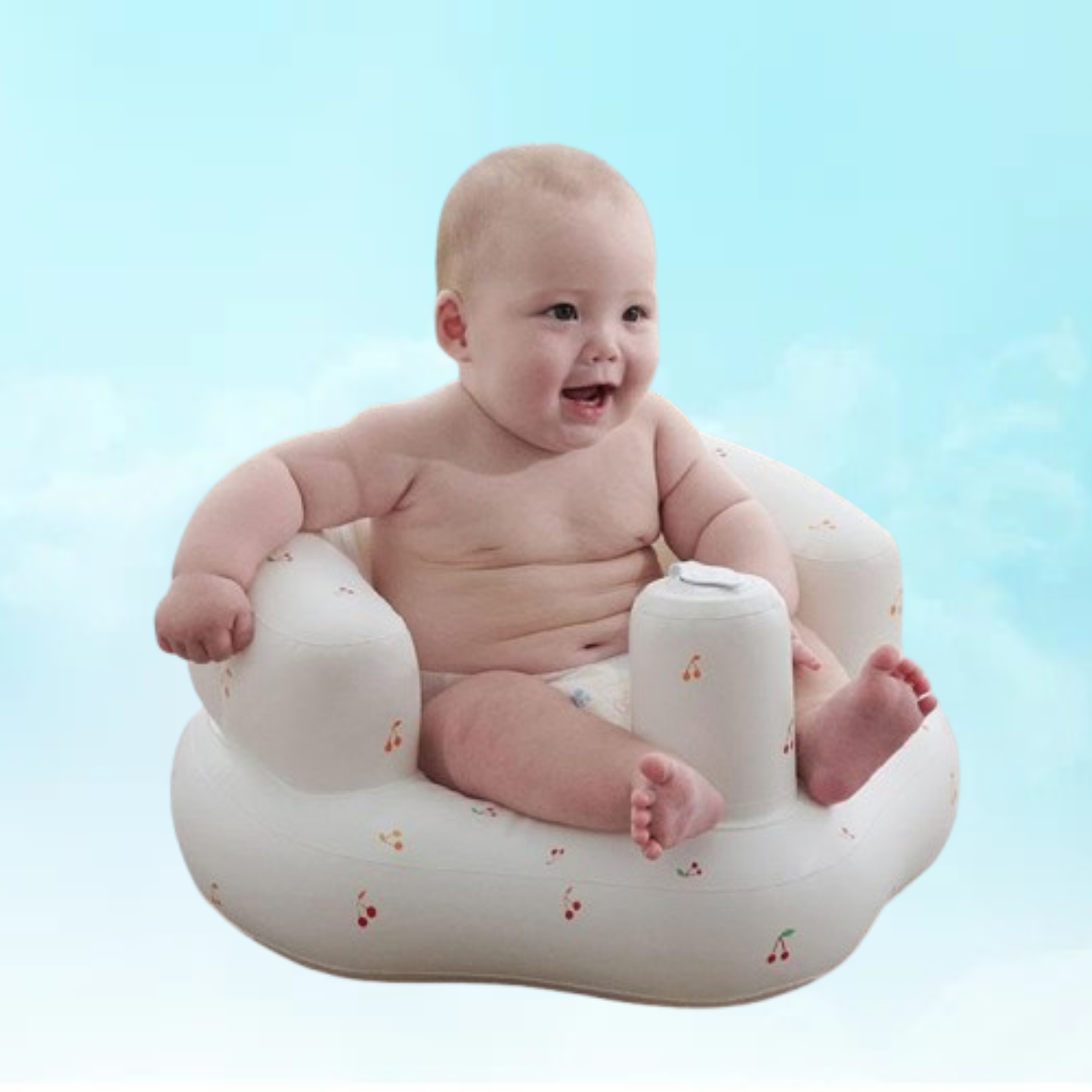 Inflatable Baby Sitting Chair with Back Support