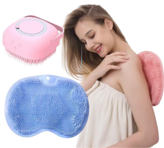Silicone Back & Foot Scrubber with Suction Cups