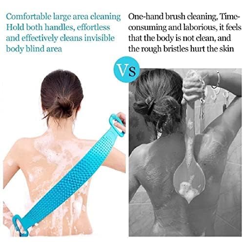 Silicone Back & Foot Scrubber with Suction Cups