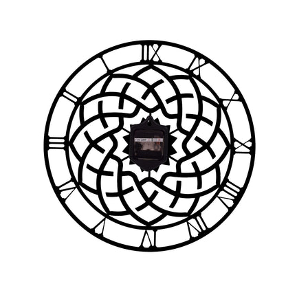 Premium Metal Wall Clock – Silent Sweep Quartz Movement & Modern Decorative Design