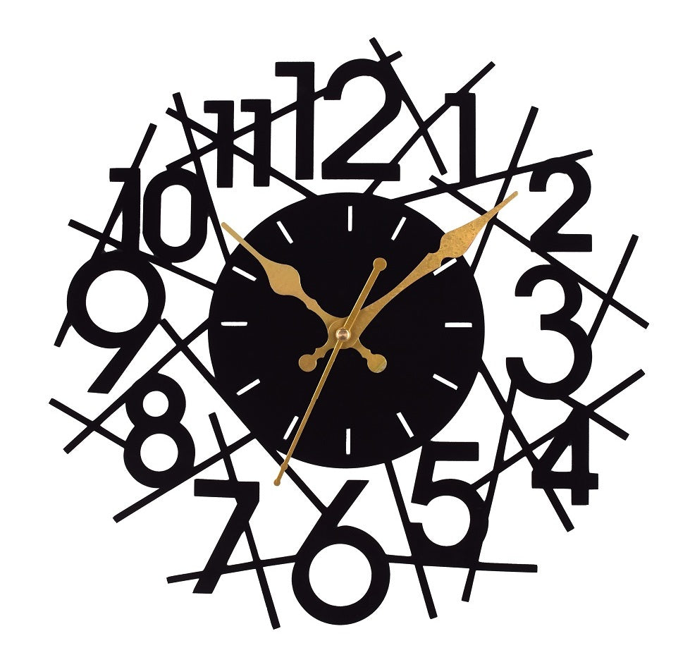 Premium Metal Wall Clock – Silent Sweep Quartz Movement & Modern Decorative Design
