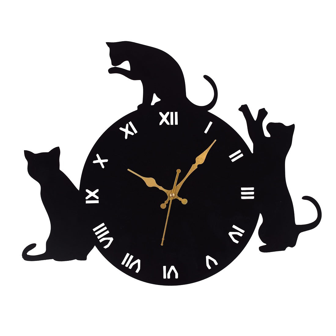 Premium Metal Wall Clock – Silent Sweep Quartz Movement & Modern Decorative Design