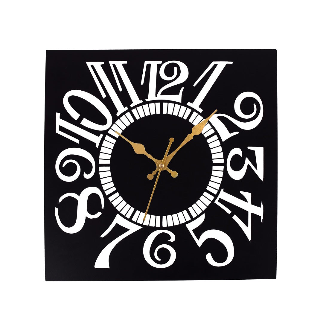 Premium Metal Wall Clock – Silent Sweep Quartz Movement & Modern Decorative Design