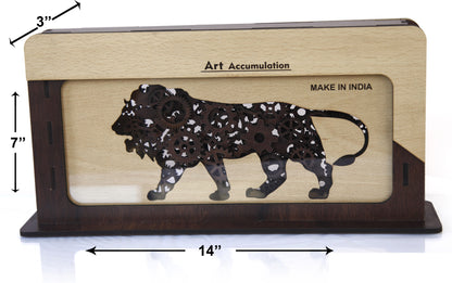 Make in India Themed Frame: Elegant Table Décor Celebrating Indian Craftsmanship
