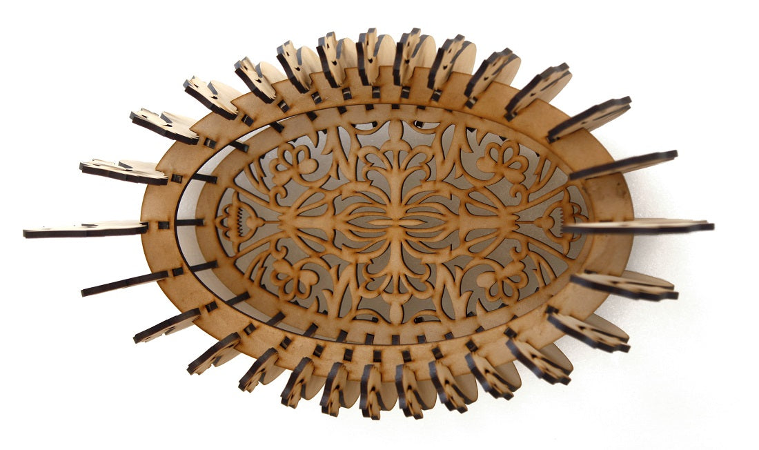 Wooden Decorative Basket | Wood Gifting Basket With Wooden Handle | Gift hamper baskets | Decorative storage baskets