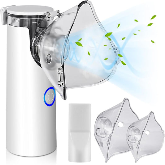 Portable Mesh Nebulizer Inhaler – Ultra-Quiet