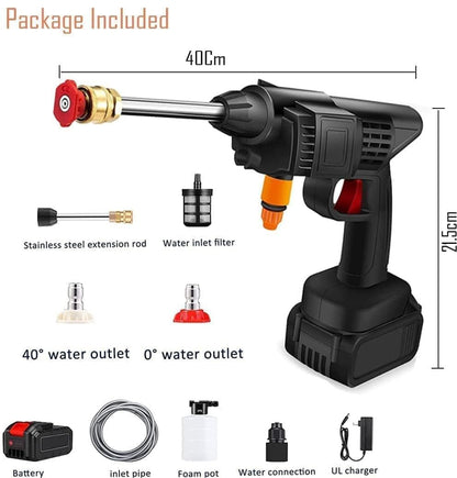 Cordless 48V High Pressure Car Washer (2 Batteries)