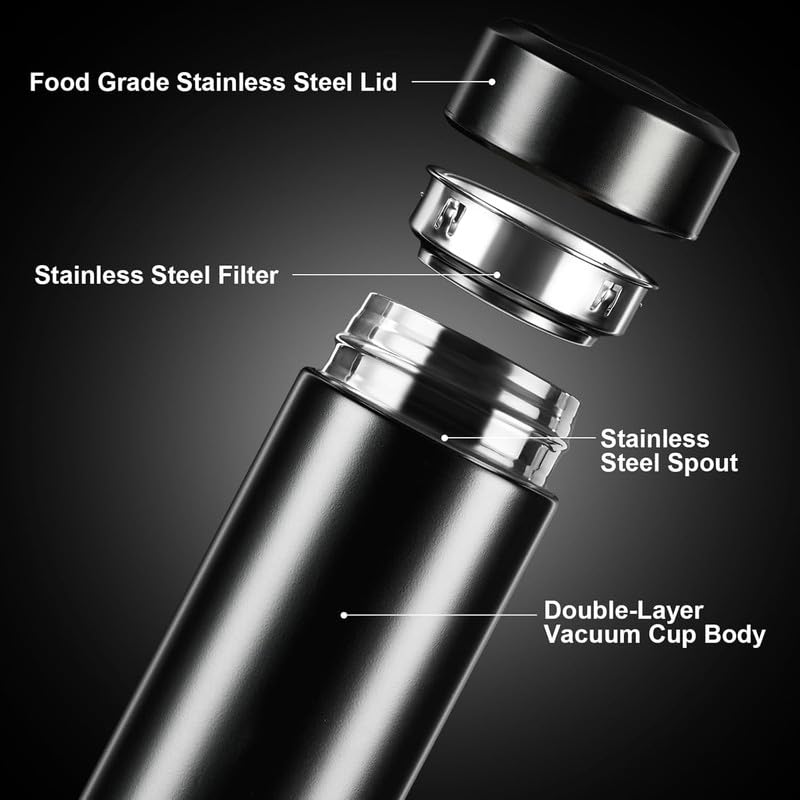 Temperature Show Stainless Steel Water Bottle