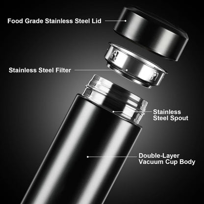 Temperature Show Stainless Steel Water Bottle