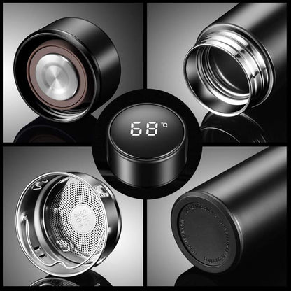 Temperature Show Stainless Steel Water Bottle