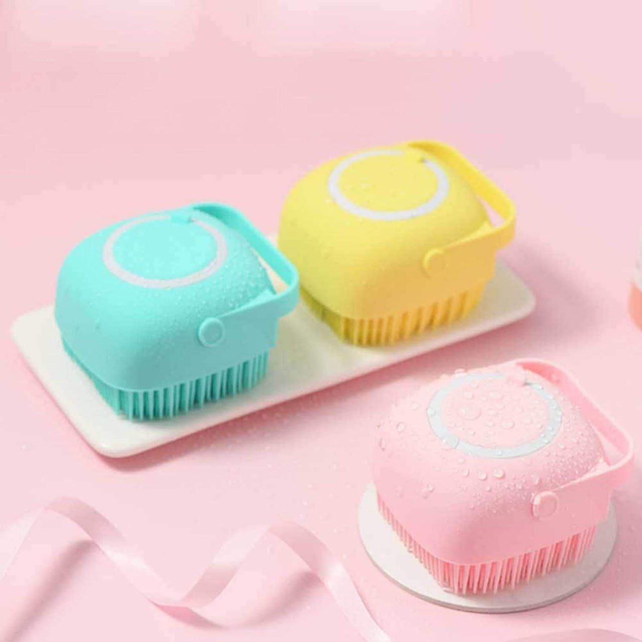 Silicone Back & Foot Scrubber with Suction Cups