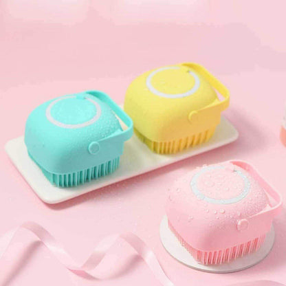 Silicone Back & Foot Scrubber with Suction Cups