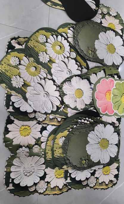 Quick-Dry Rubber Bath Mat