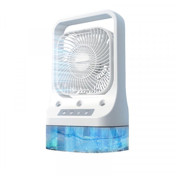 Portable Air Cooler Fan with LED Night Light