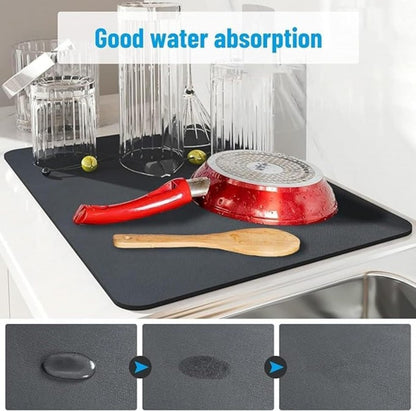 Kitchen Absorbent Draining Mat