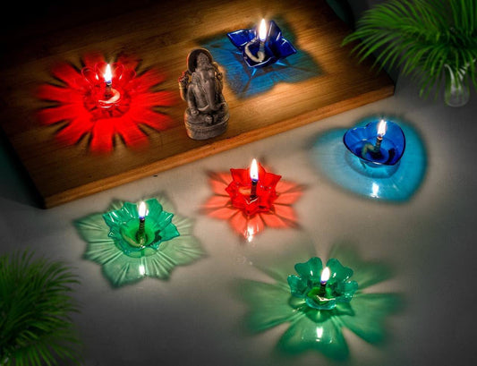 3D Decorative Diya Set of 36