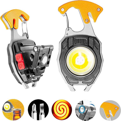 800 Lumens Rechargeable LED Keychain Flashlight