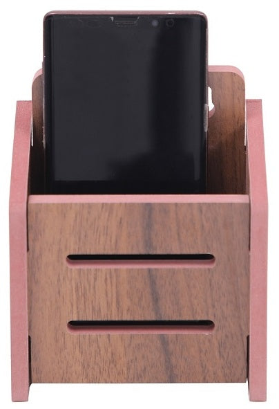 Stylish Wooden Mobile Stand – Durable & Decorative