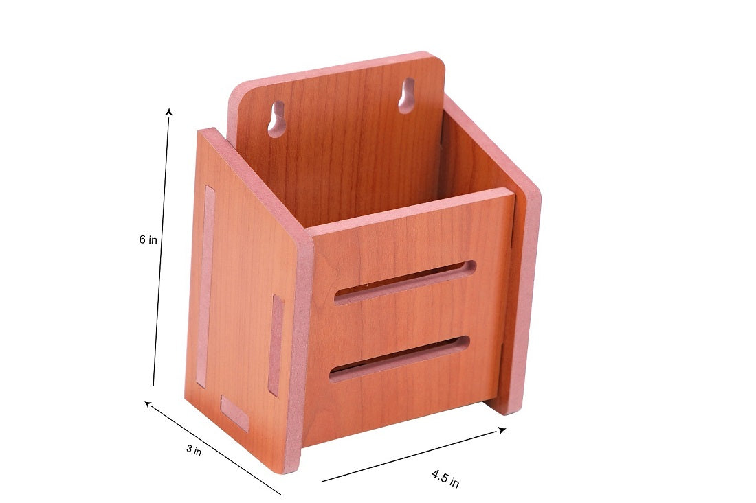 Stylish Wooden Mobile Stand – Durable & Decorative