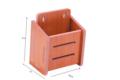 Stylish Wooden Mobile Stand – Durable & Decorative