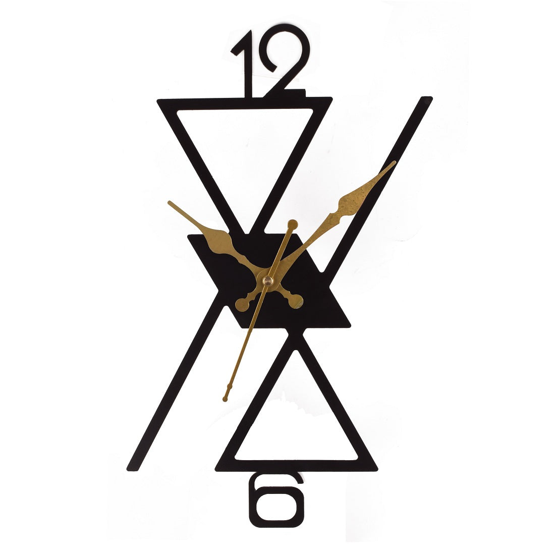 Premium Metal Wall Clock – Silent Sweep Quartz Movement & Modern Decorative Design