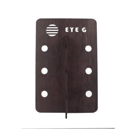 Wooden Goggles & Sunglasses Stand – Stylish Eyewear Organizer for Home & Office