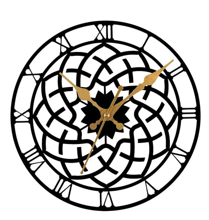 Premium Metal Wall Clock – Silent Sweep Quartz Movement & Modern Decorative Design