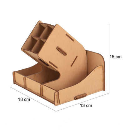 Multi-Purpose Wooden Storage Organizer Box