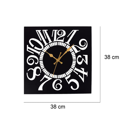 Premium Metal Wall Clock – Silent Sweep Quartz Movement & Modern Decorative Design