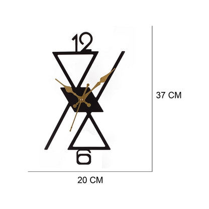 Premium Metal Wall Clock – Silent Sweep Quartz Movement & Modern Decorative Design