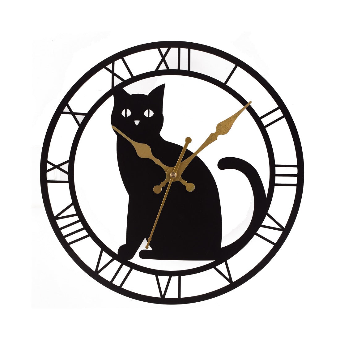 Premium Metal Wall Clock – Silent Sweep Quartz Movement & Modern Decorative Design