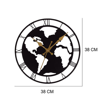 Premium Metal Wall Clock – Silent Sweep Quartz Movement & Modern Decorative Design